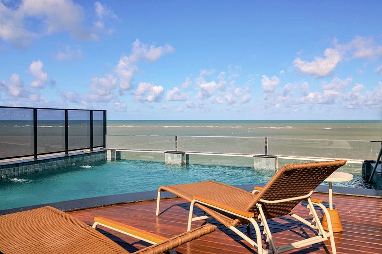 Flat pé na areia 408 Alta Marine - MyFlats