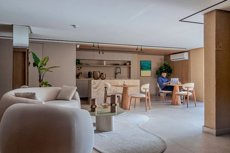 Flat pé na areia 408 Alta Marine - MyFlats