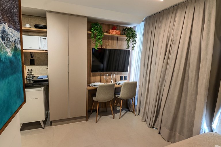 Flat pé na areia 408 Alta Marine - MyFlats