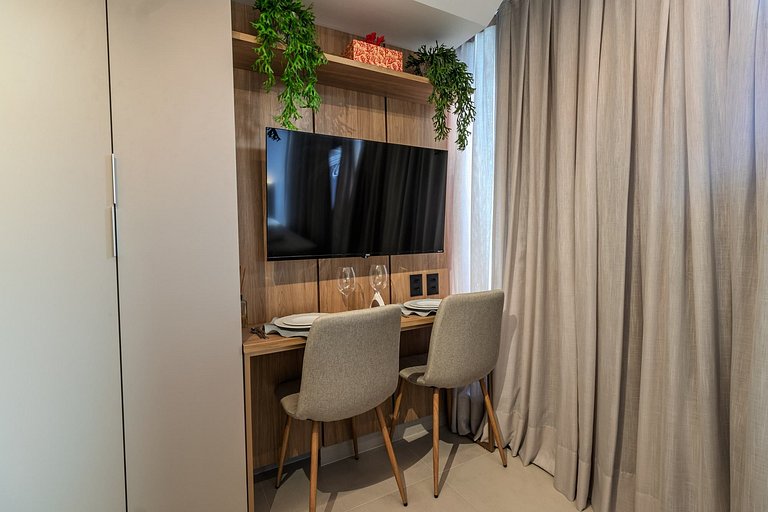 Flat pé na areia 408 Alta Marine - MyFlats