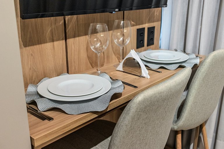 Flat pé na areia 408 Alta Marine - MyFlats