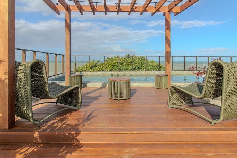 Flat pé na areia c/vista 203 Get Sense - MyFlats