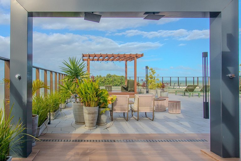 Flat pé na areia c/ vista 304 Get Sense - MyFlats