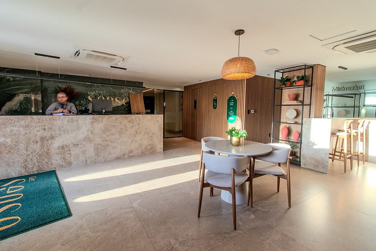 Flat pé na areia c/ vista 304 Get Sense - MyFlats