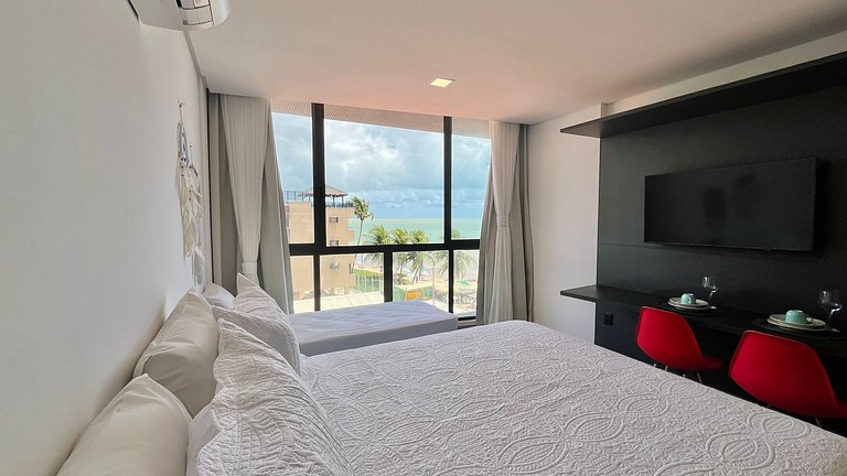 Flat pé na areia c/ vista 304 Get Sense - MyFlats