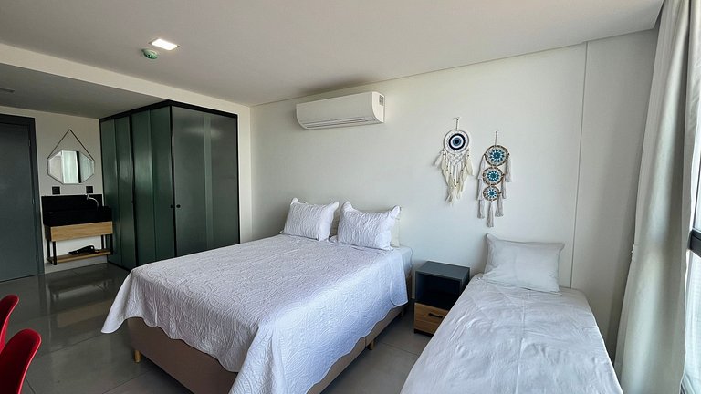 Flat pé na areia c/ vista 304 Get Sense - MyFlats