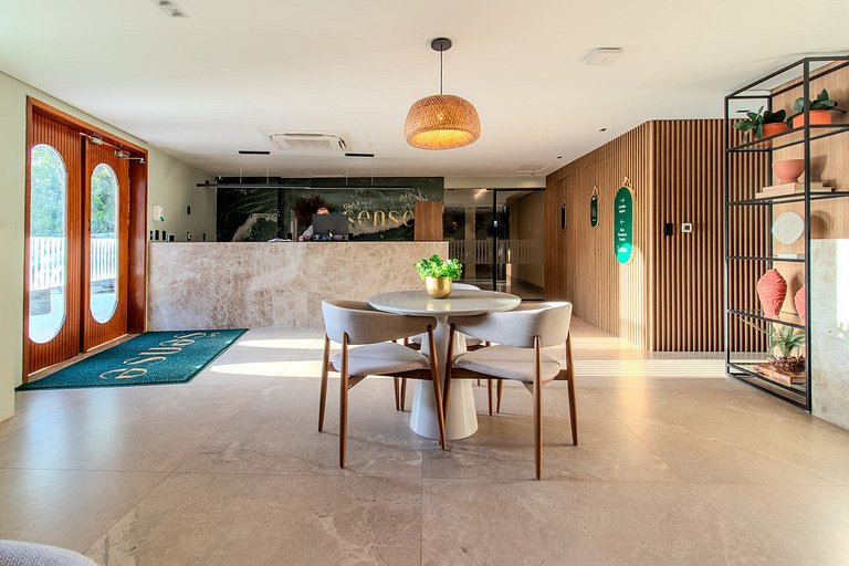 Flat pé na areia c/ vista 301 Get Sense - MyFlats