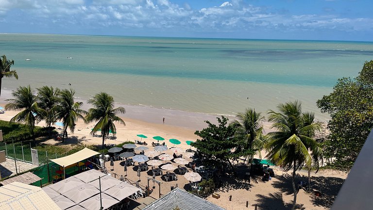 Flat pé na areia c/ jacuzzi privativa 015 Get Sense