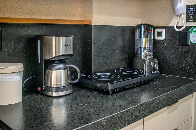 Flat pé na areia c/ área privativa 015 Get Sense