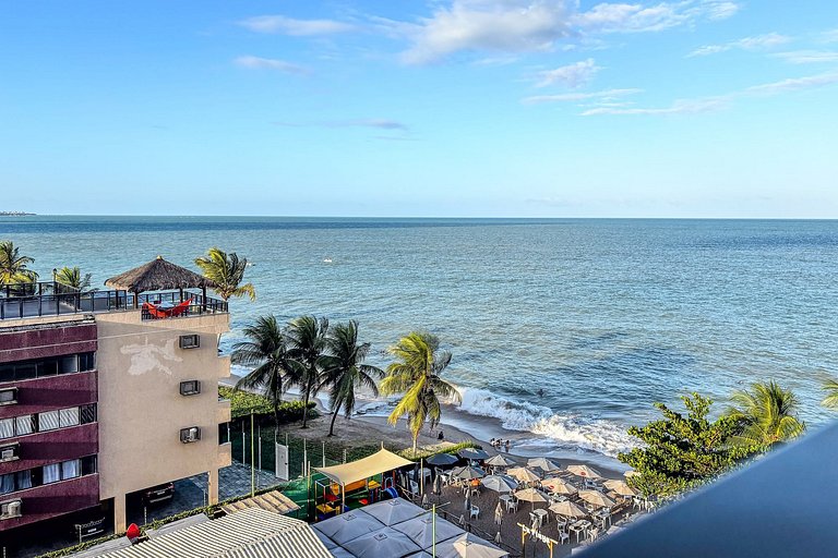 Flat pé na areia c/ área privativa 015 Get Sense