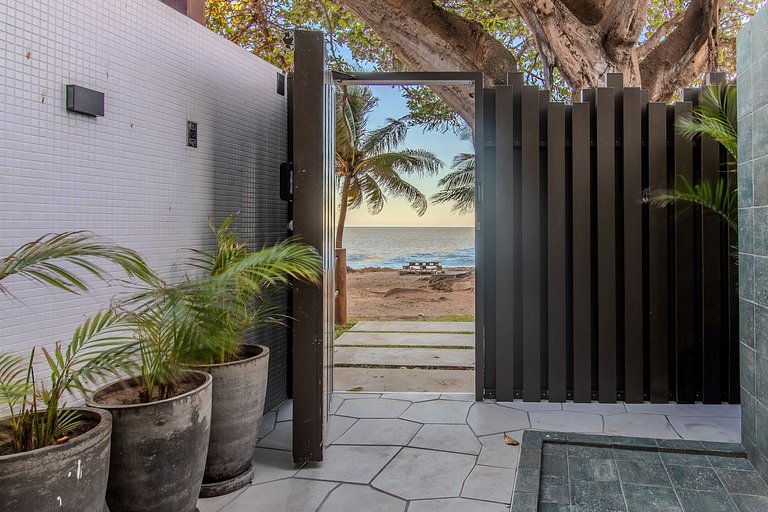 Flat pé na areia c/ área privativa 015 Get Sense