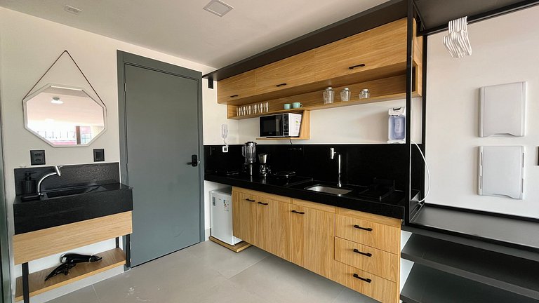 Flat pé na areia c/vista 203 Get Sense - MyFlats