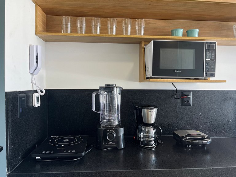 Flat pé na areia c/vista 203 Get Sense - MyFlats