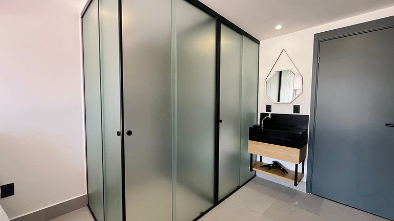 Flat pé na areia c/vista 203 Get Sense - MyFlats