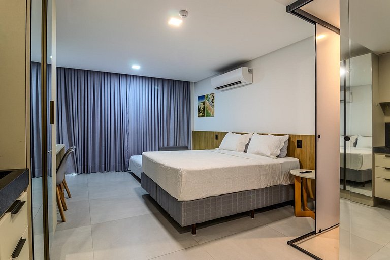 Flat pé na areia c/ vista 301 Get Sense - MyFlats