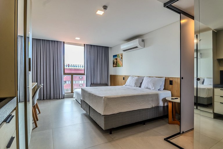 Flat pé na areia c/ vista 301 Get Sense - MyFlats