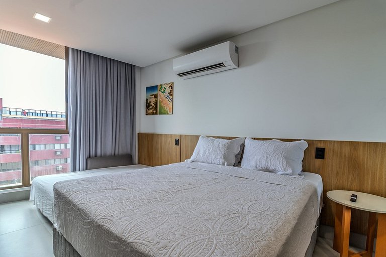 Flat pé na areia c/ vista 301 Get Sense - MyFlats