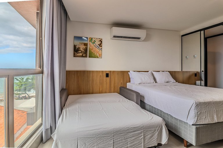 Flat pé na areia c/ vista 301 Get Sense - MyFlats