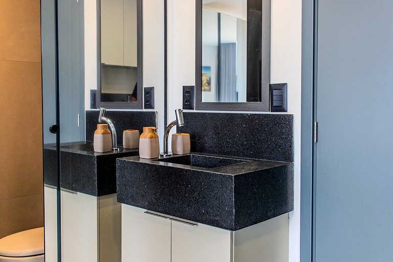 Flat pé na areia c/ vista 301 Get Sense - MyFlats