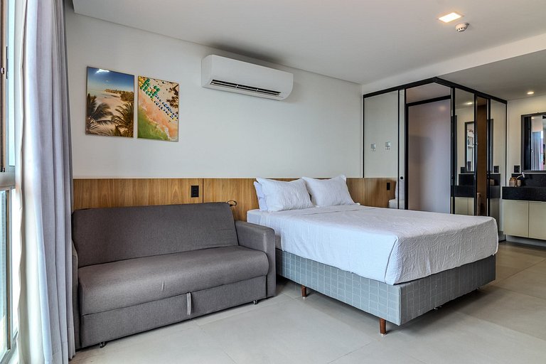 Flat pé na areia c/ vista 301 Get Sense - MyFlats