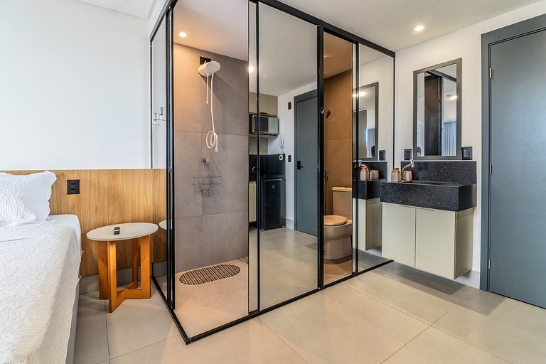 Flat pé na areia c/ vista 301 Get Sense - MyFlats