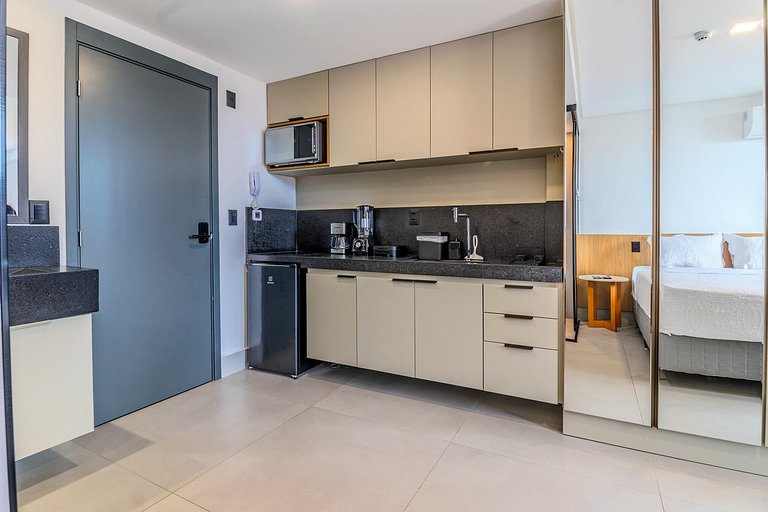 Flat pé na areia c/ vista 301 Get Sense - MyFlats