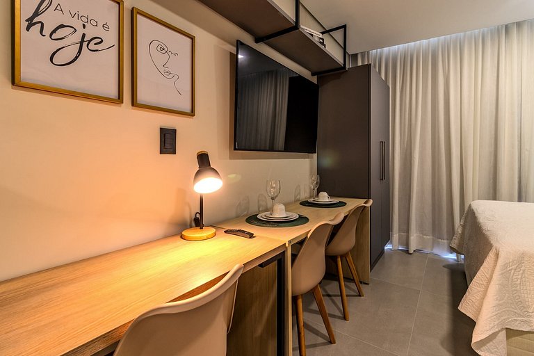 Flat pé na areia 113 Get Sense - MyFlats