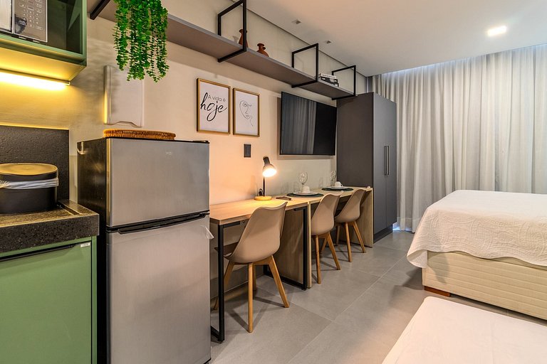 Flat pé na areia 113 Get Sense - MyFlats