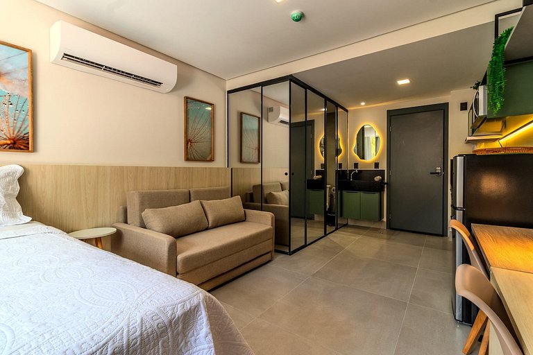 Flat pé na areia 113 Get Sense - MyFlats