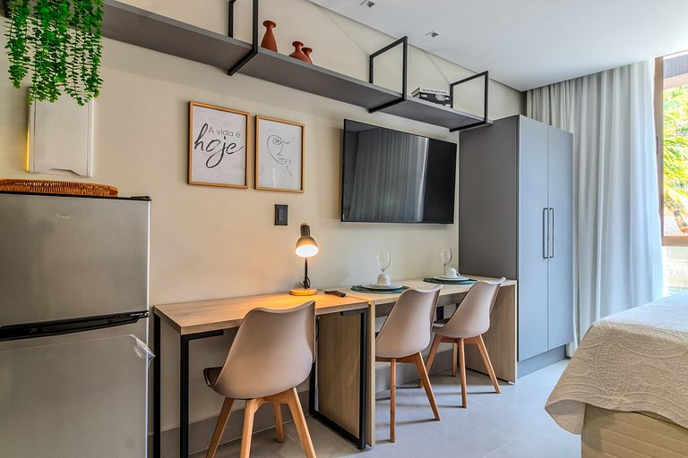 Flat pé na areia 113 Get Sense - MyFlats