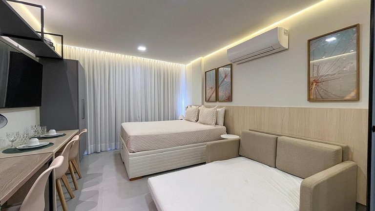 Flat pé na areia 113 Get Sense - MyFlats