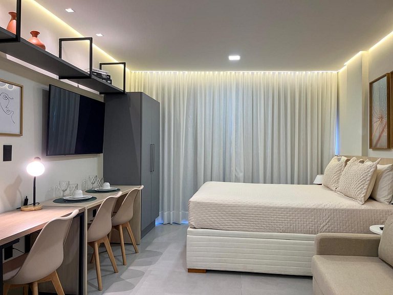 Flat pé na areia 113 Get Sense - MyFlats