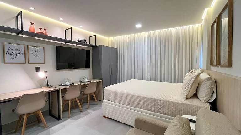 Flat pé na areia 113 Get Sense - MyFlats