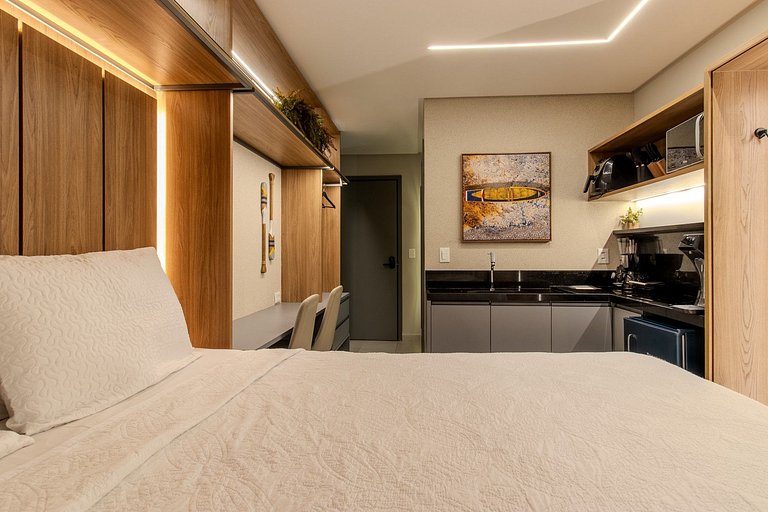 Flat pé na areia com vista mar 209 Breeze -MyFlats