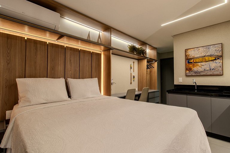 Flat pé na areia com vista mar 209 Breeze -MyFlats