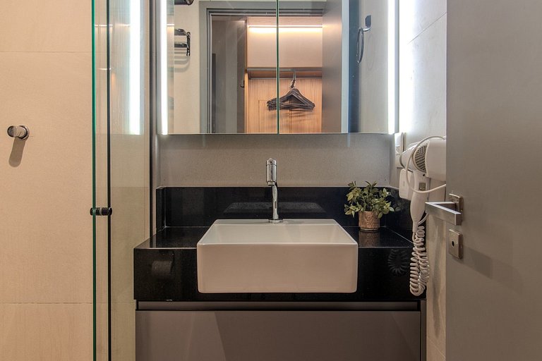 Flat pé na areia com vista mar 209 Breeze -MyFlats