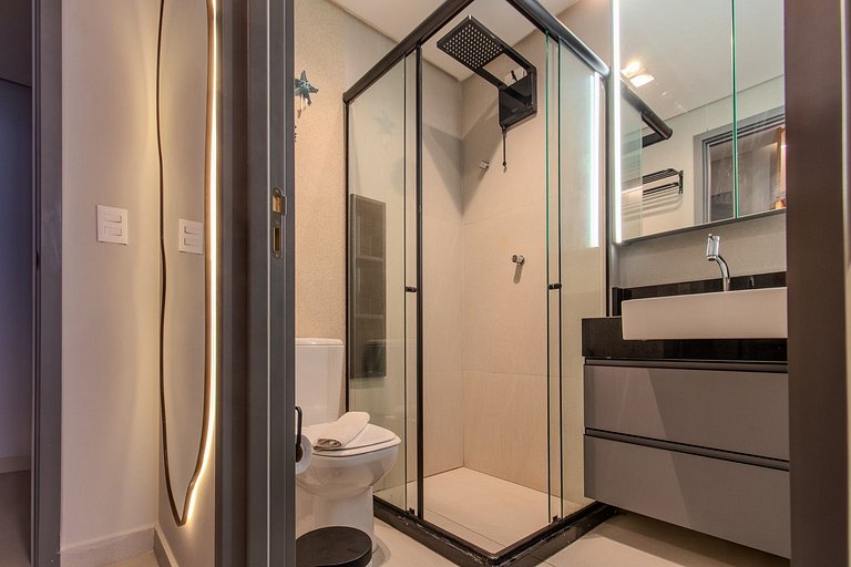 Flat pé na areia com vista mar 209 Breeze -MyFlats