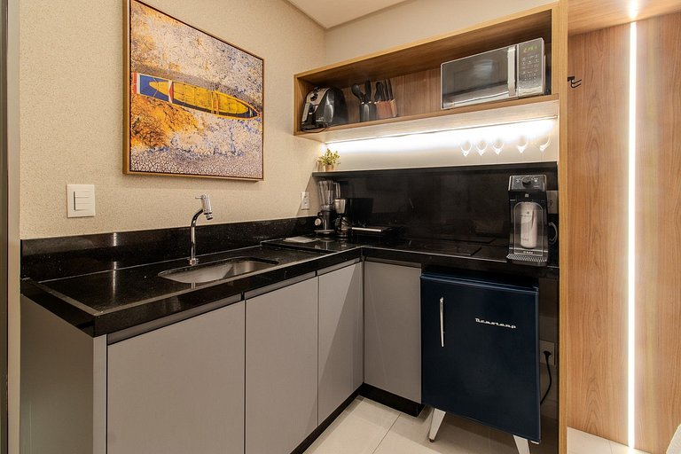 Flat pé na areia com vista mar 209 Breeze -MyFlats