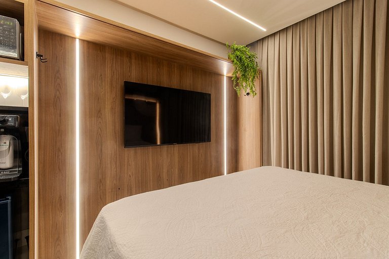 Flat pé na areia com vista mar 209 Breeze -MyFlats