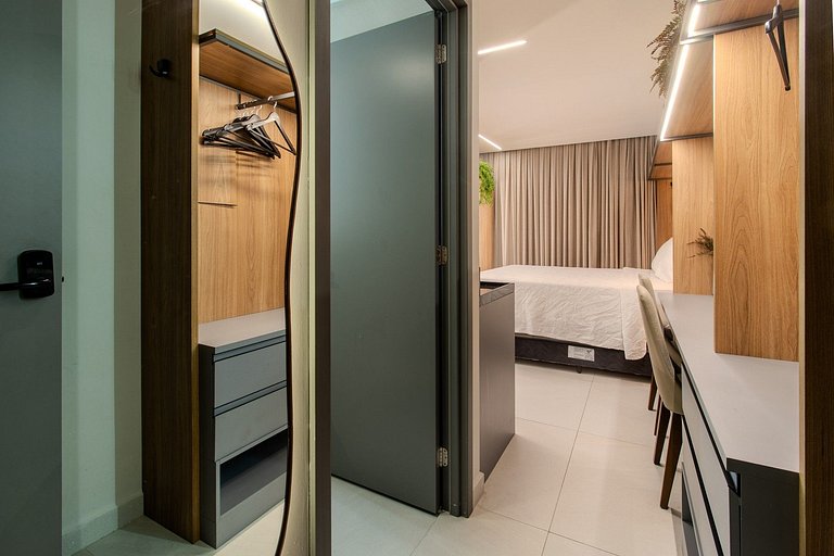 Flat pé na areia com vista mar 209 Breeze -MyFlats