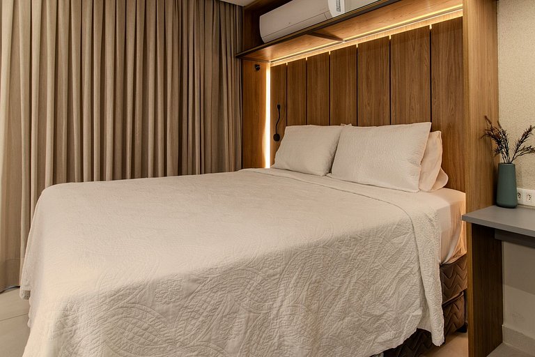 Flat pé na areia com vista mar 209 Breeze -MyFlats