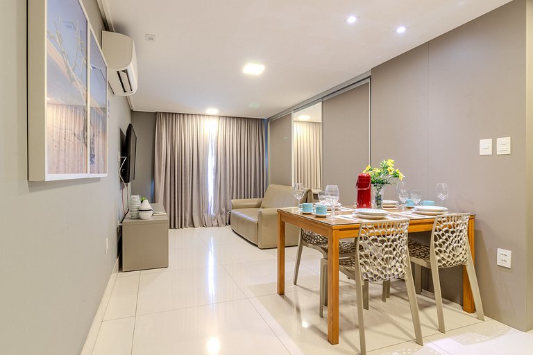 Flat à beira-mar 432 Solar Tambaú - MyFlats