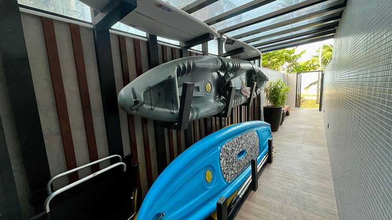 Flat pé na areia c/ vista mar 411 Breeze - MyFlats