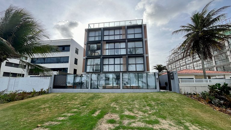 Flat pé na areia c/ vista mar 411 Breeze - MyFlats