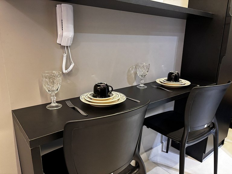 Flat pé na areia c/ vista mar 411 Breeze - MyFlats