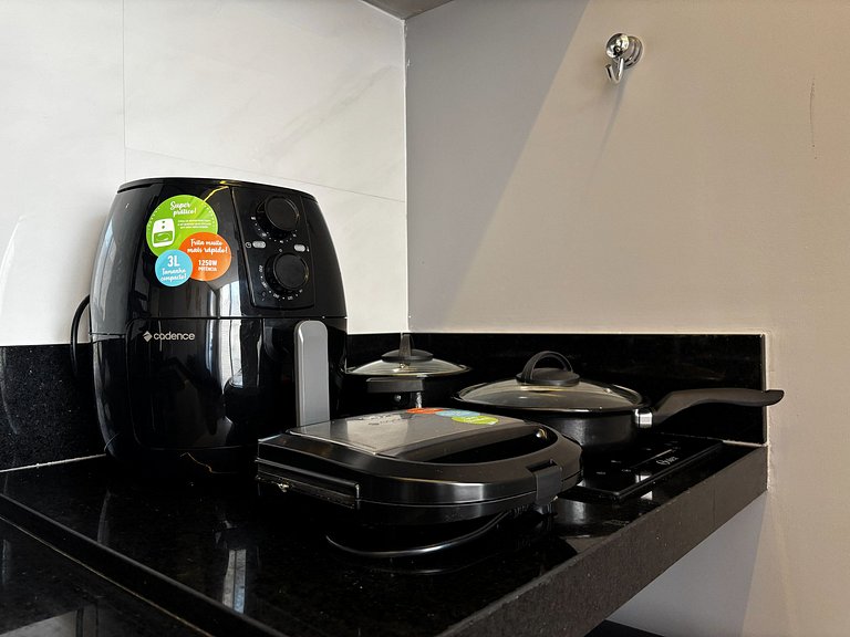 Flat pé na areia c/ vista mar 411 Breeze - MyFlats