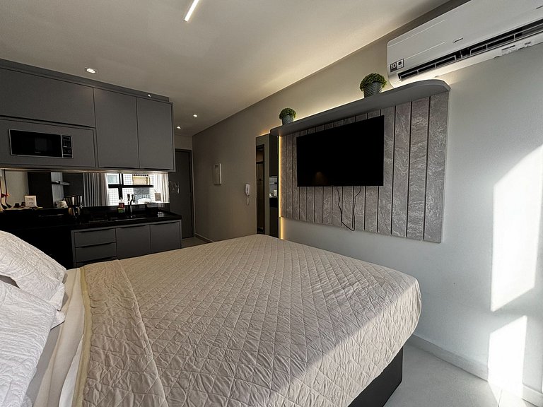 Flat pé na areia c/ vista mar 310 Breeze - MyFlats