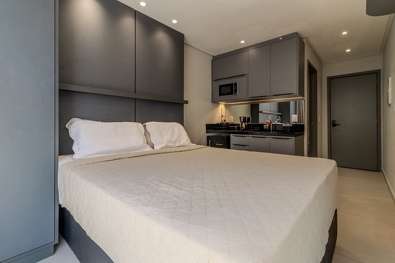 Flat pé na areia c/ vista mar 310 Breeze - MyFlats