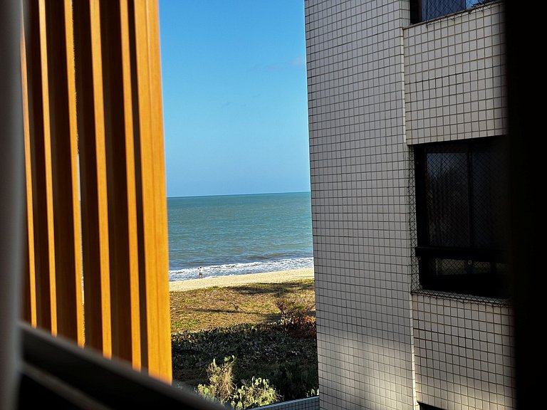 Flat pé na areia c/ vista lateral mar 310 Breeze