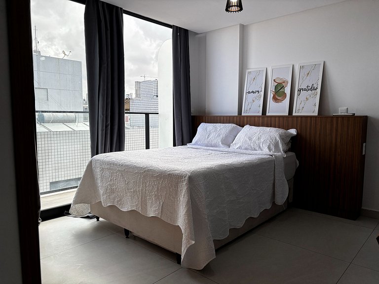 Flat pé na areia com vista mar 510 Breeze -MyFlats